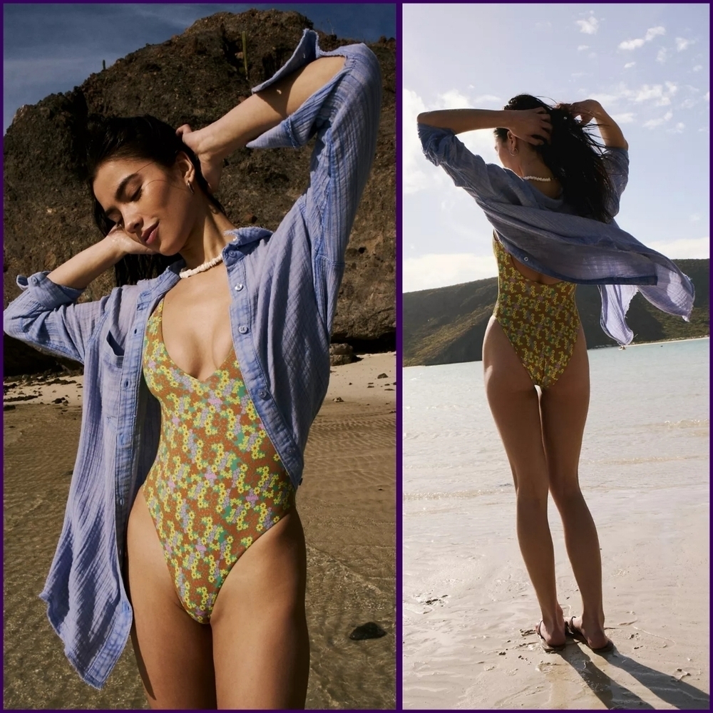 Out From Under Surfside Printed One-Piece Swimsuit